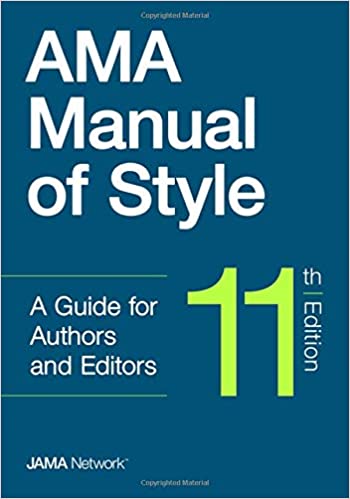 AMA Manual of style